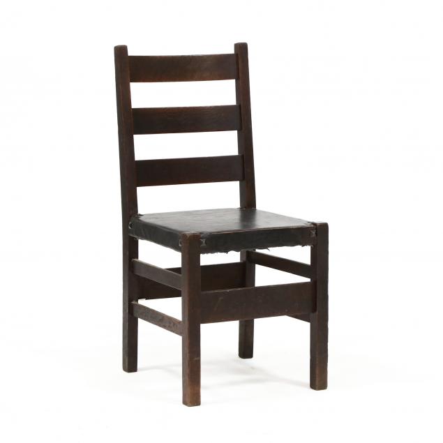 gustave-stickley-mission-oak-side-chair