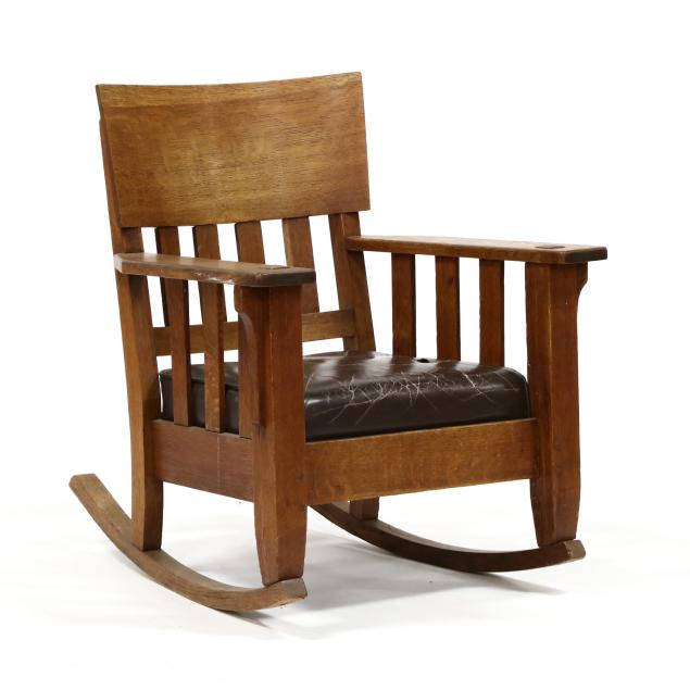 oak-craft-shops-mission-oak-rocking-chair