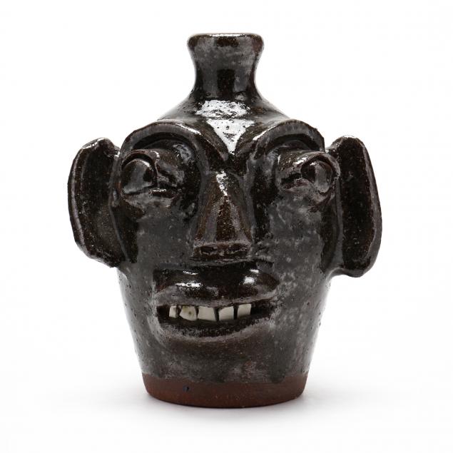 western-nc-folk-pottery-burlon-craig-small-face-jug