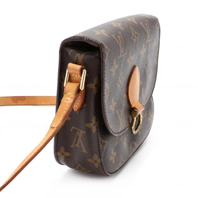 LOUIS VUITTON. Saint Cloud small bag in monogram canvas…