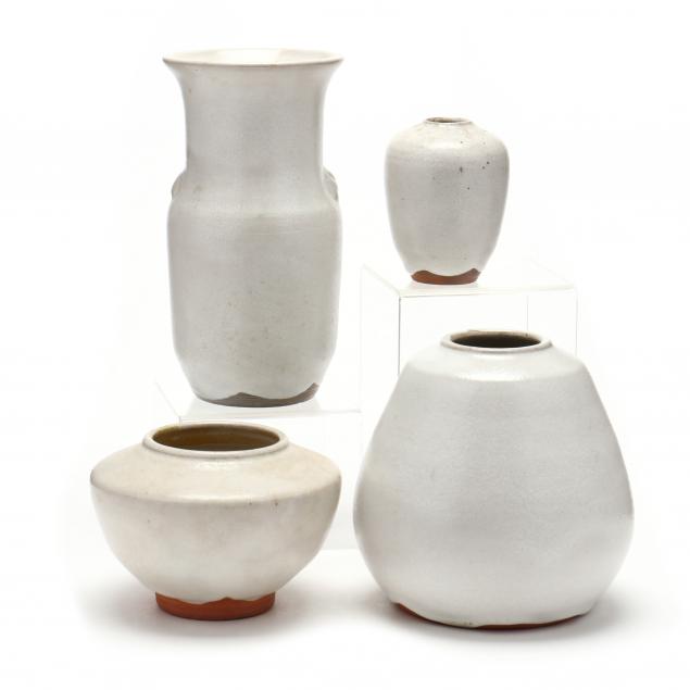 nc-pottery-ben-owen-iii-four-pieces