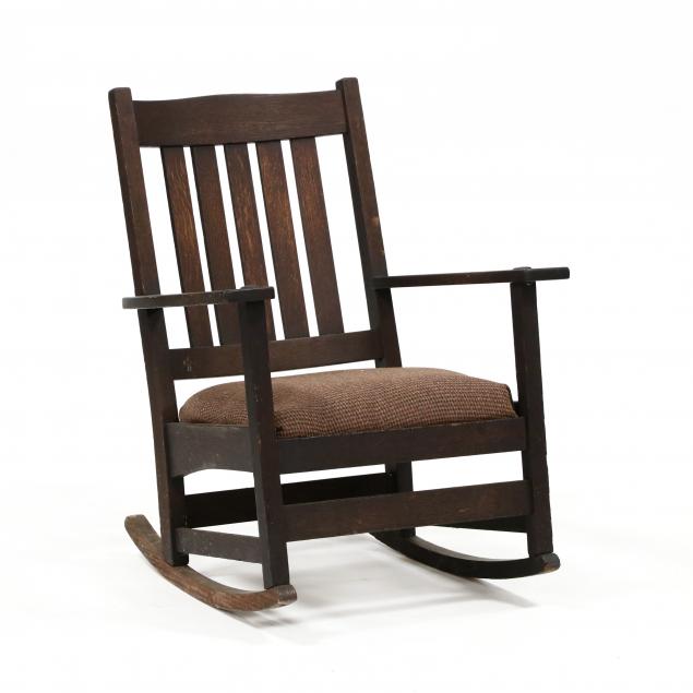 l-j-g-stickley-mission-oak-rocking-chair