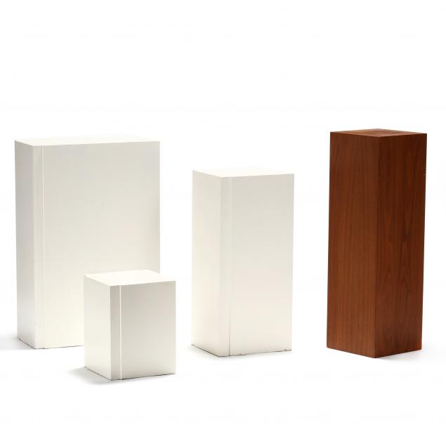 four-modern-display-pedestals