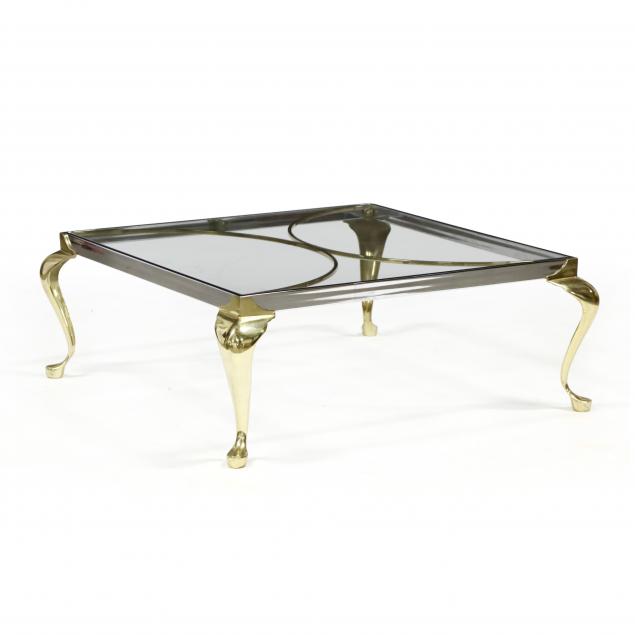 designer-steel-and-brass-coffee-table
