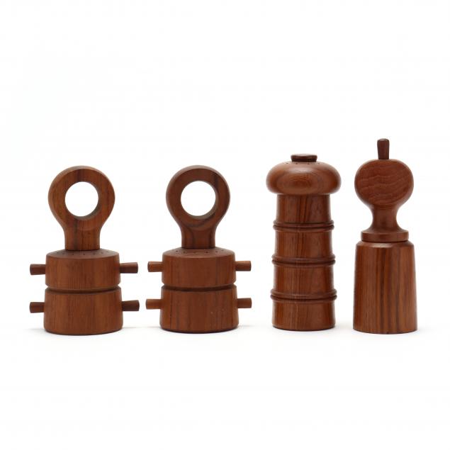 jens-quistgaard-four-teak-pepper-mills