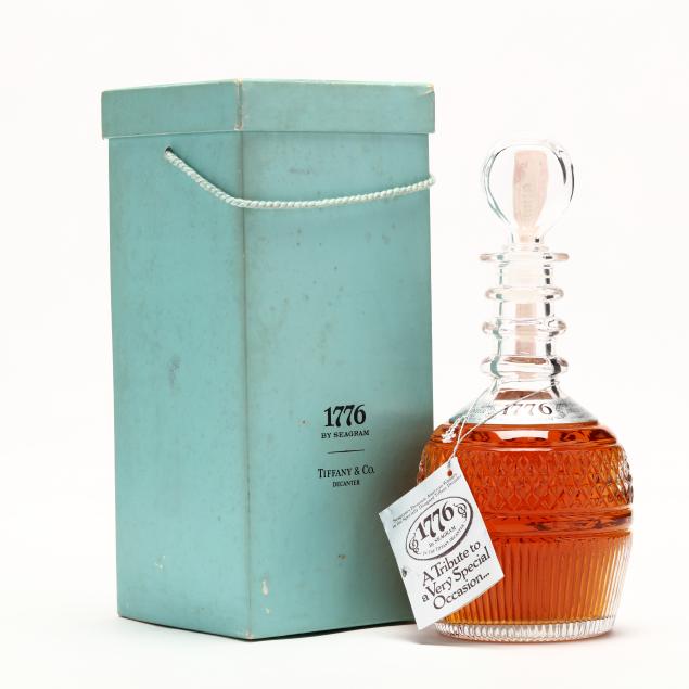1776-whiskey-by-seagram-with-tiffany-decanter
