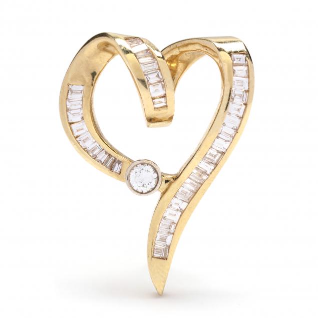 gold-and-diamond-heart-motif-slide