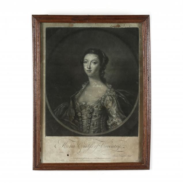 engraved-portrait-of-maria-countess-of-coventry-18th-century