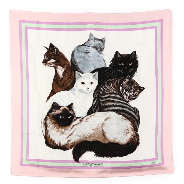 rare-vintage-silk-scarf-i-les-chats-hermes-i