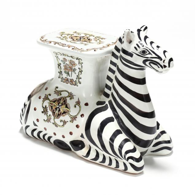contemporary-zebra-form-garden-stool