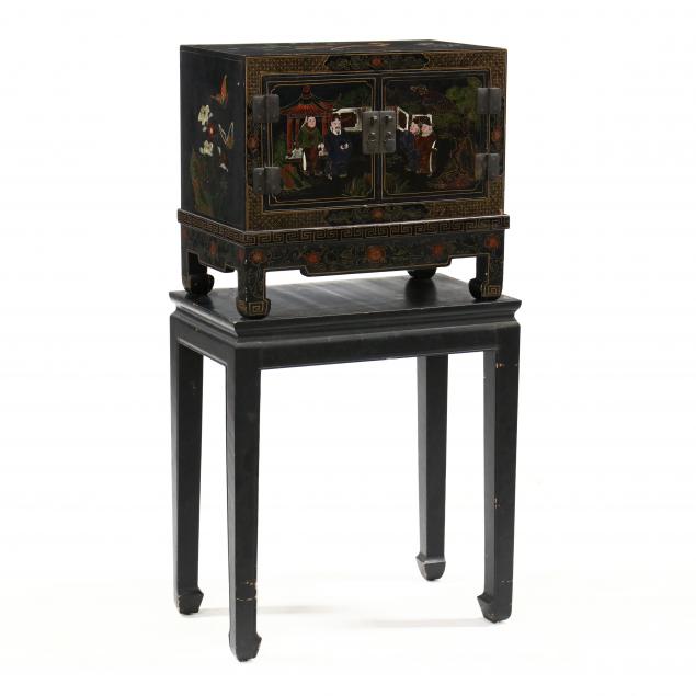 chinese-lacquered-jewelry-cabinet-on-stand