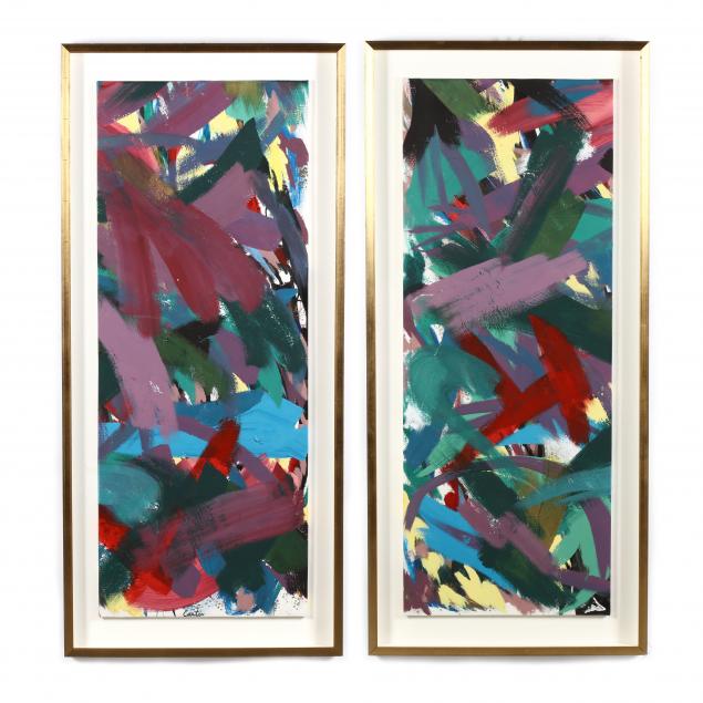 abstract-expressionist-diptych