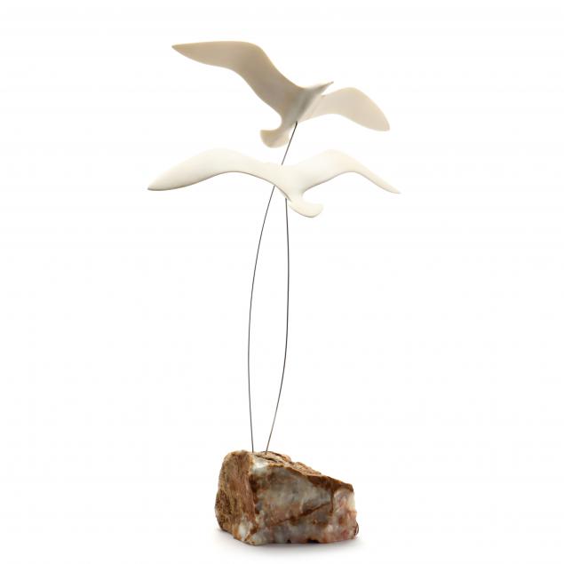marvin-wernick-modern-seagull-sculpture