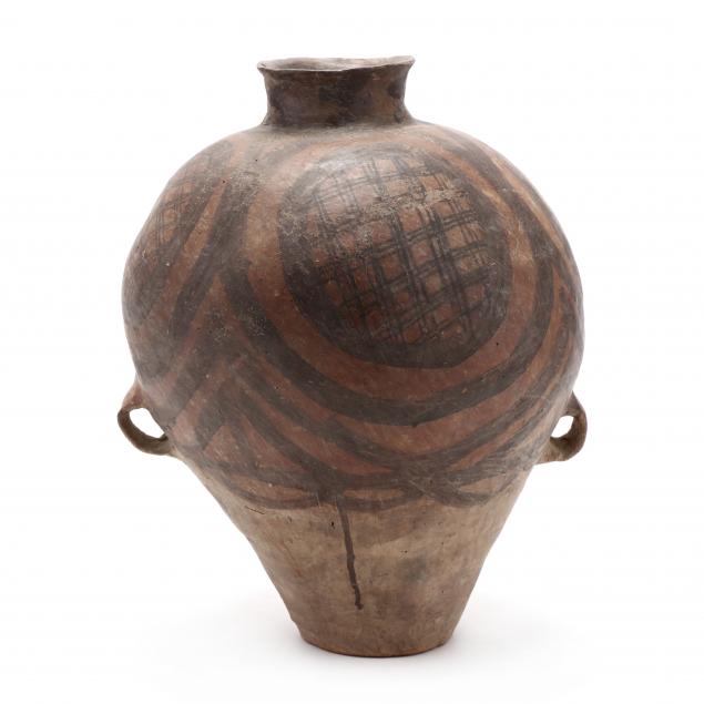 chinese-neolithic-style-red-ware-two-handled-jug