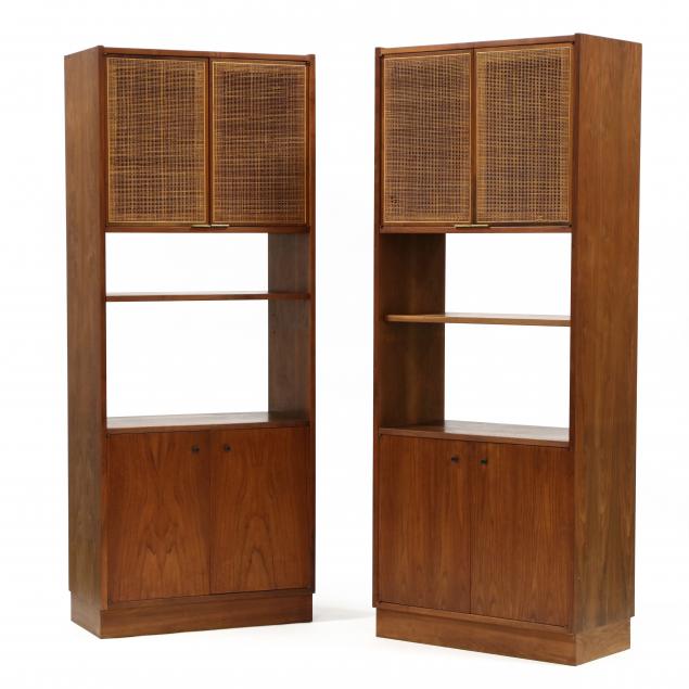 pair-of-mid-century-figured-teak-shelving-units