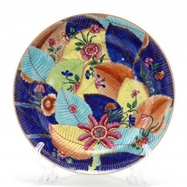 a-chinese-export-porcelain-tobacco-leaf-plate