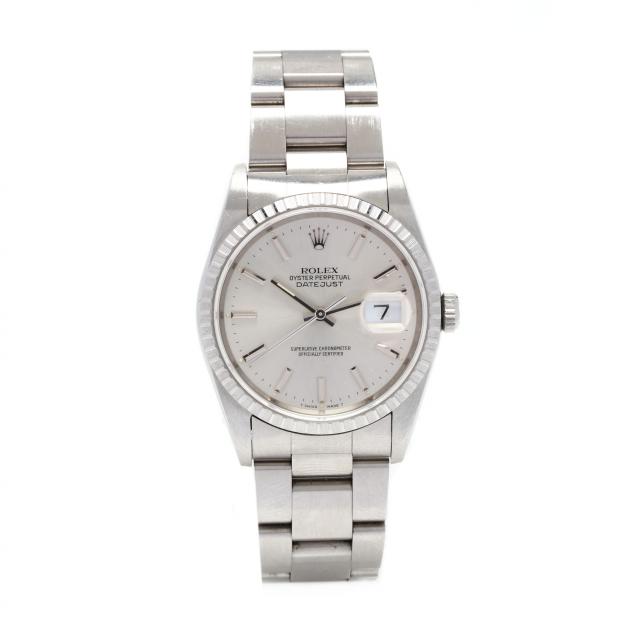 gent-s-stainless-steel-oyster-perpetual-datejust-watch-rolex