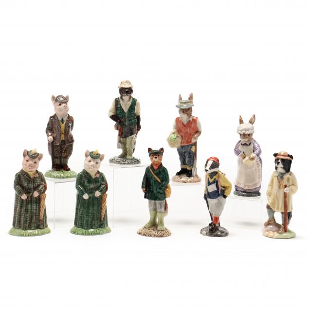 beswick-set-of-nine-figurines-from-the-country-folk-collection