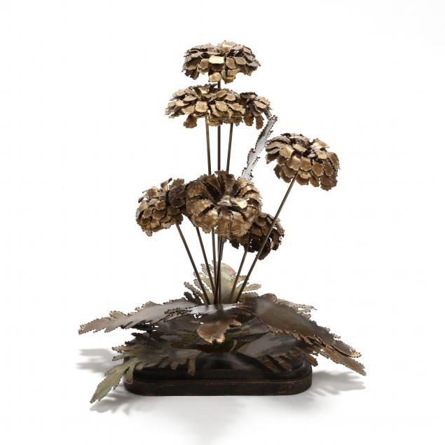 brutalist-brass-dahlia-sculpture-signed