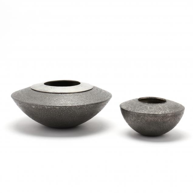 joseph-l-brandon-american-20th-21st-century-two-pewter-vessels