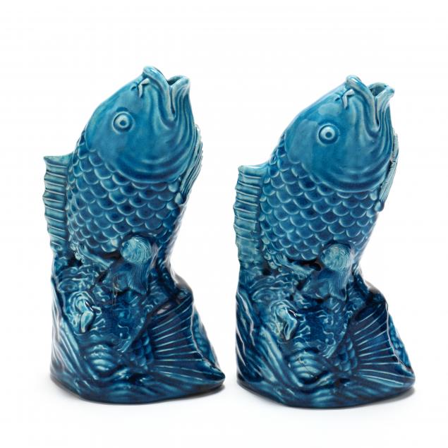 a-pair-of-chinese-turquoise-blue-porcelain-carp