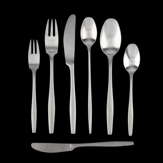 jens-quistgaard-for-dansk-99-pieces-of-variation-v-stainless-flatware