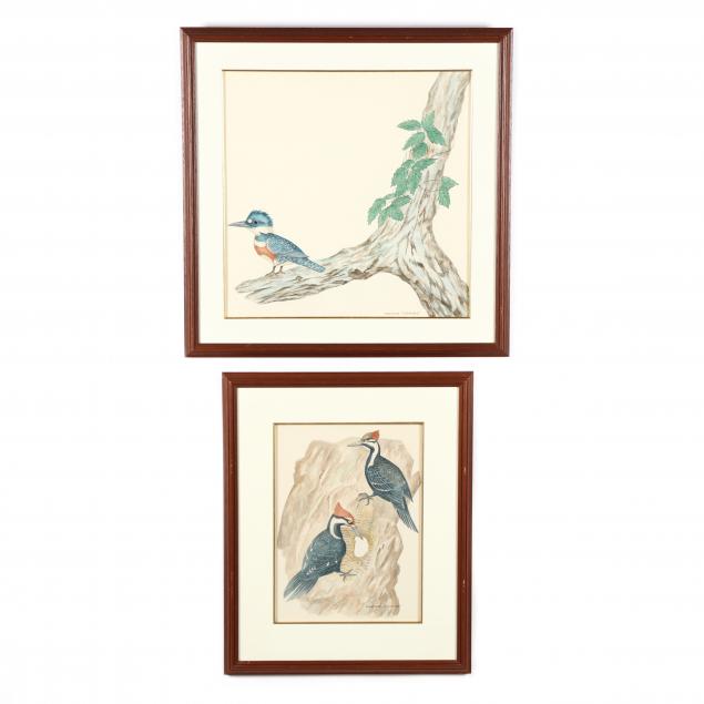 malcolm-j-fleming-ny-nc-1913-1993-two-ornithological-watercolors