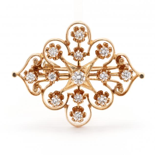 14kt-gold-and-diamond-brooch-pendant