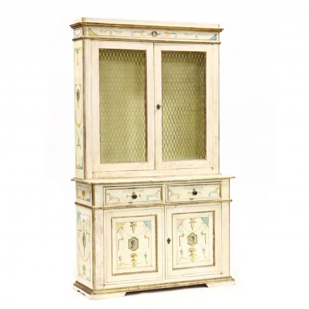 italianate-painted-bookcase