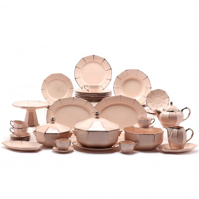 a-partial-set-of-48-boch-la-louviere-art-deco-dinnerware