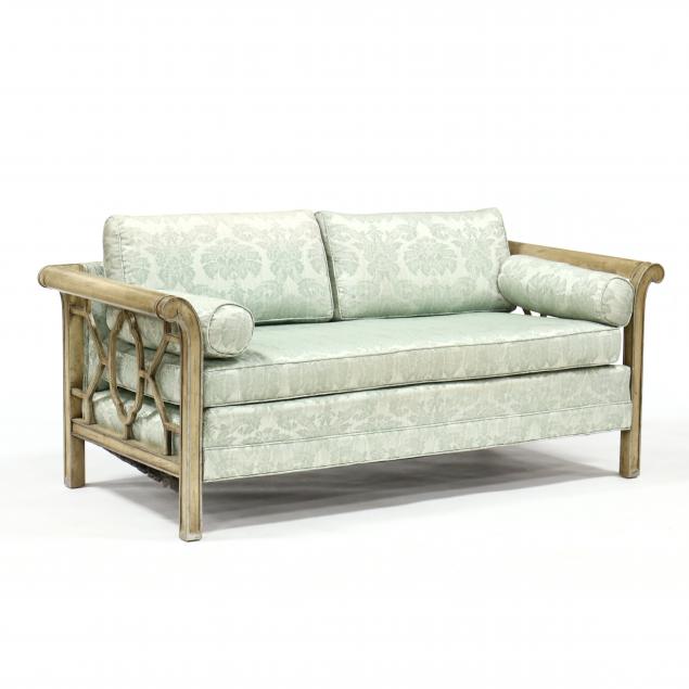chinese-chippendale-style-settee