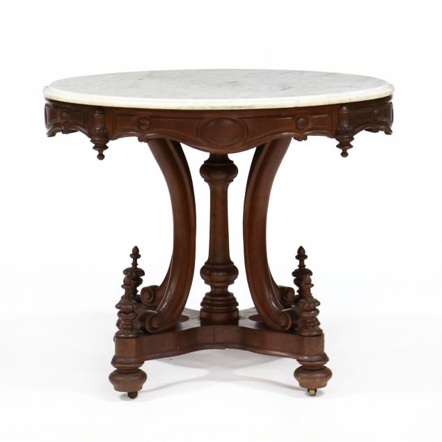 american-renaissance-revival-marble-top-parlor-table