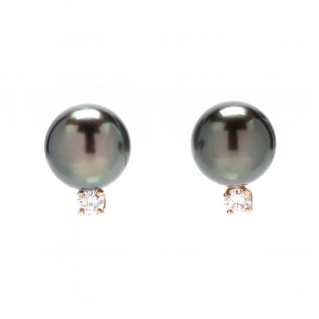 pair-of-tahitian-pearl-and-diamond-earrings