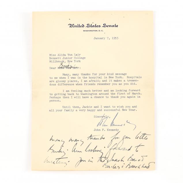 letters-and-ephemera-saved-by-a-longtime-kennedy-family-friend