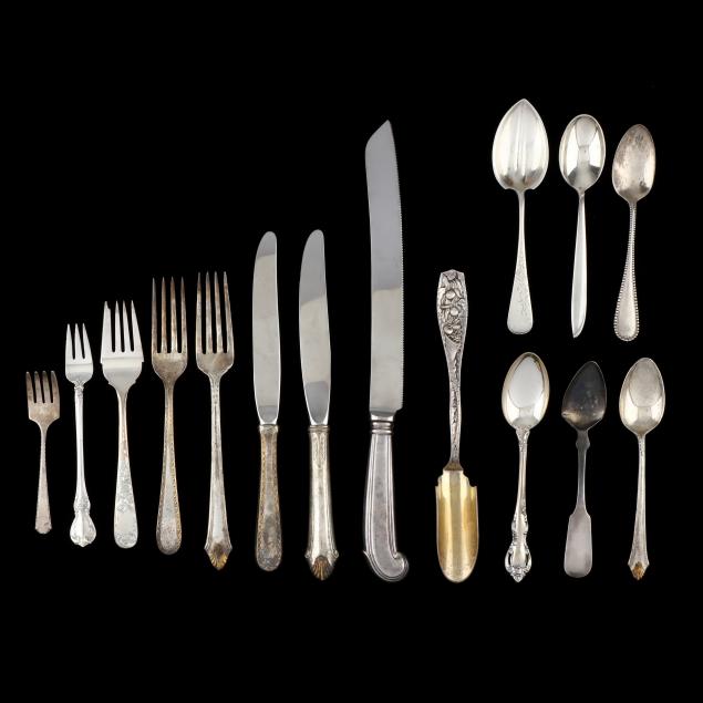 an-assembled-grouping-of-american-sterling-silver-flatware