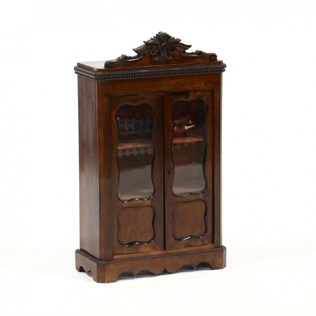 antique-rococo-style-miniature-display-cabinet