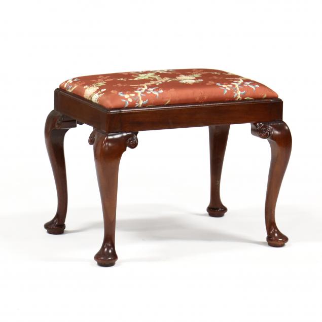 queen-anne-style-mahogany-stool