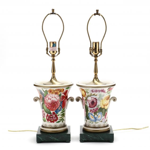 a-pair-of-vintage-painted-porcelain-table-lamps