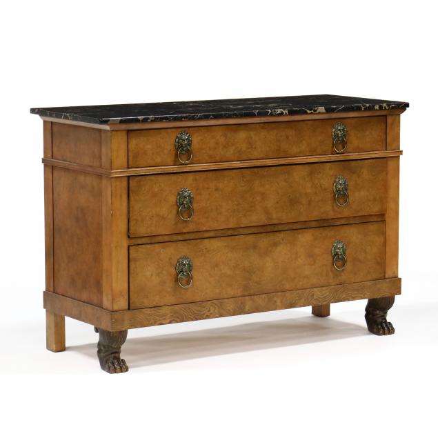 neoclassical-style-marble-top-commode