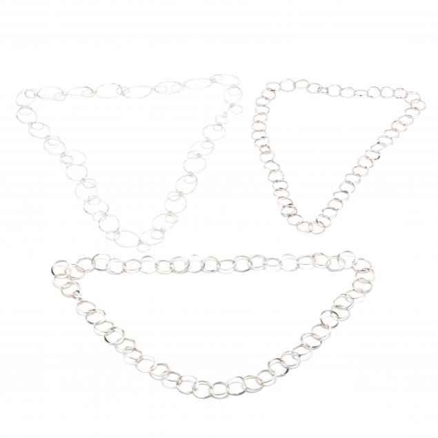three-sterling-silver-designer-necklaces