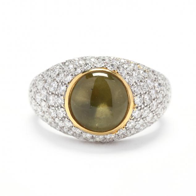 18kt-bi-color-gold-cat-s-eye-chrysoberyl-and-diamond-ring