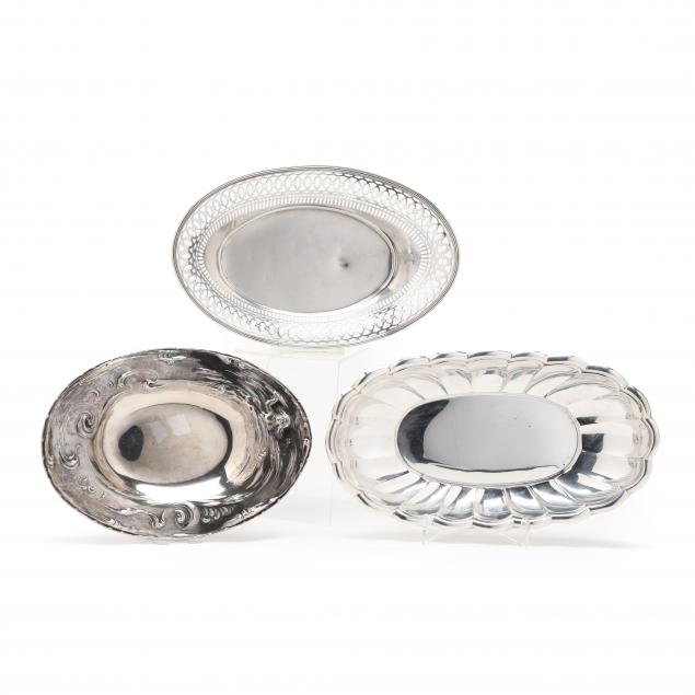 three-american-sterling-silver-oval-dishes