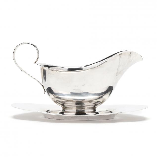 Estate Sterling Silver Gravy Sauce Boat