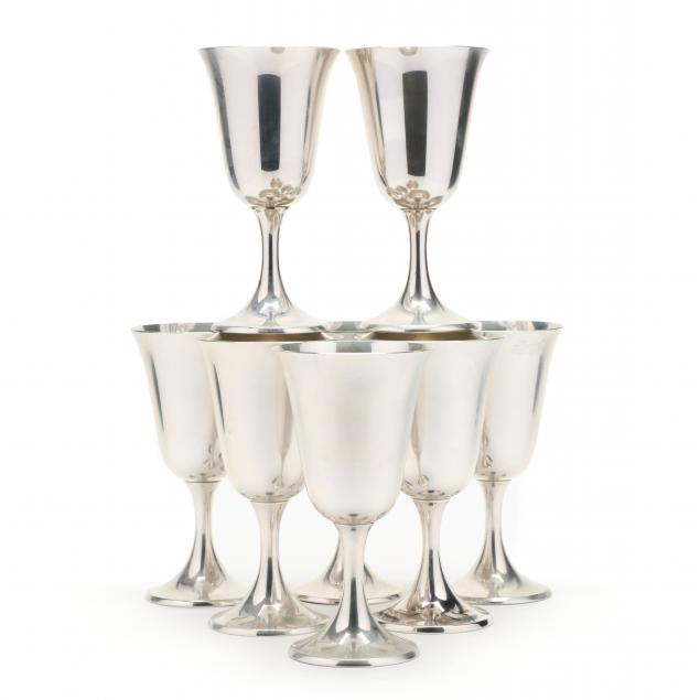 a-set-of-eight-gorham-sterling-silver-goblets