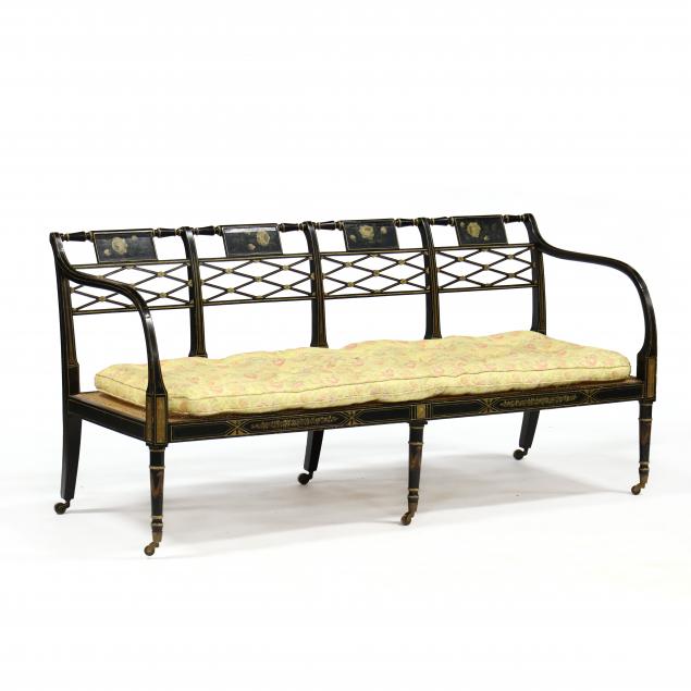 antique-english-painted-bench