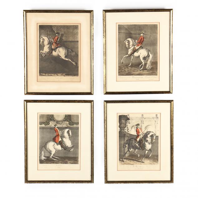 after-johann-elias-ridinger-german-1698-1767-four-equestrian-engravings