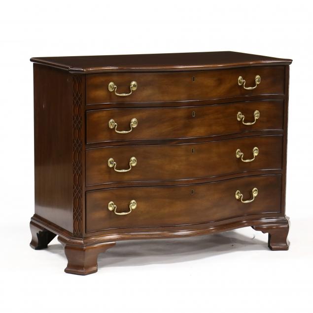 kittinger-colonial-williamsburg-chinese-chippendale-style-serpentine-chest-of-drawers