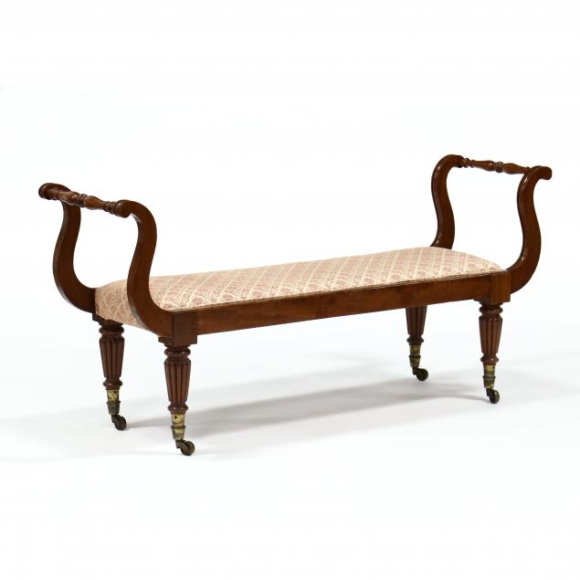 william-iv-mahogany-bench