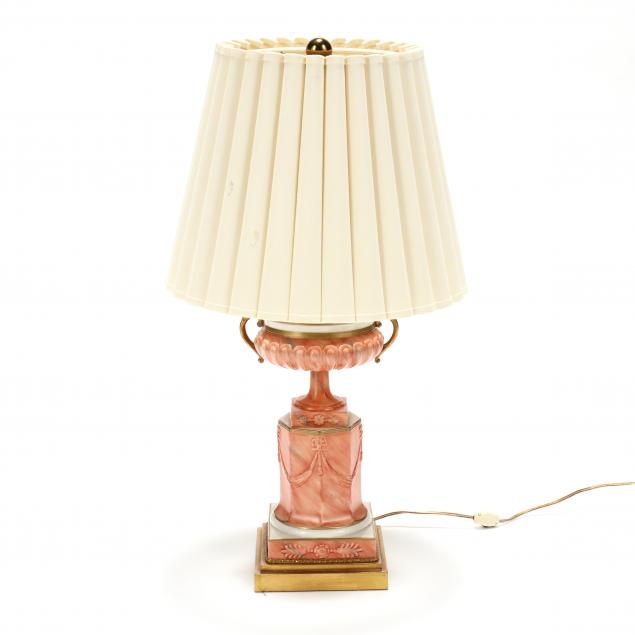 marbro-pink-neoclassical-style-table-lamp