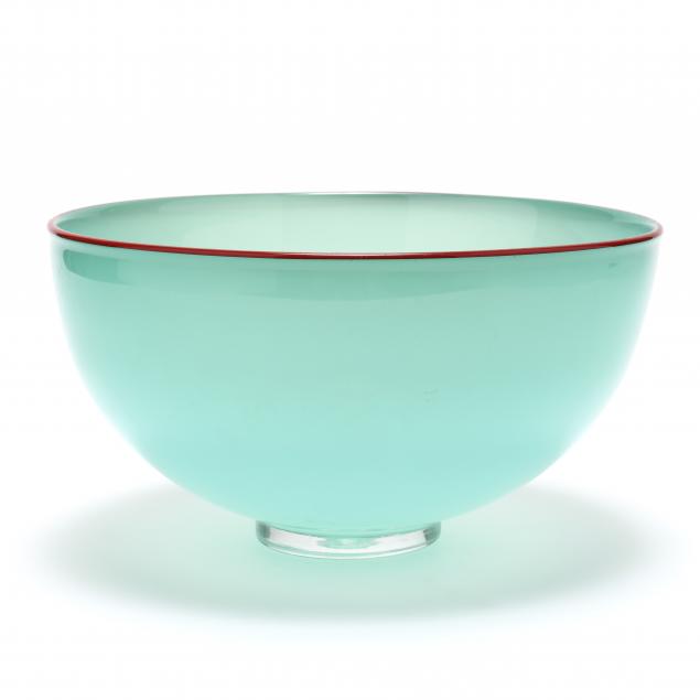 danish-modern-art-glass-bowl